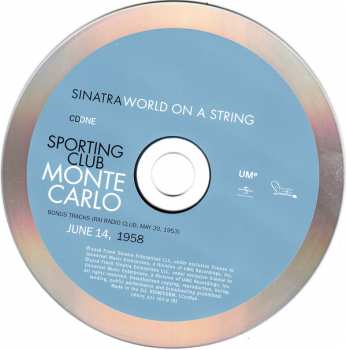 4CD/DVD/Dobozkészlet Frank Sinatra: World On A String LTD