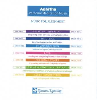 7CD/Dobozkészlet Frank Smith: Agartha: Personal Meditation Music