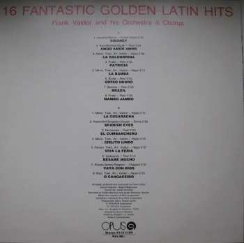 LP Frank Valdor: 16 Fantastic Golden Latin Hits