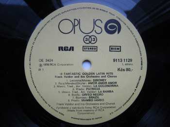LP Frank Valdor: 16 Fantastic Golden Latin Hits
