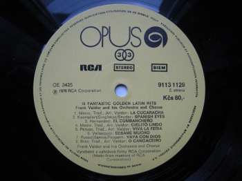 LP Frank Valdor: 16 Fantastic Golden Latin Hits