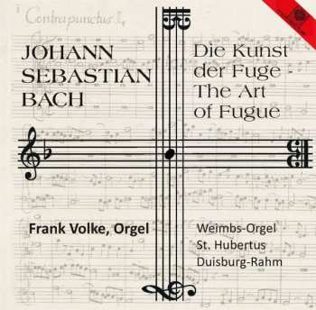 2CD Frank Volke: Die Kunst Der Fuge Bwv 1080