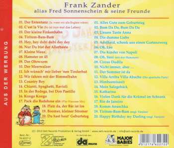 2CD Frank Zander: 40 Jahre Hamster Hits