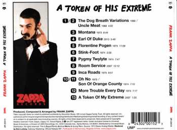 CD Frank Zappa: A Token Of His Extreme