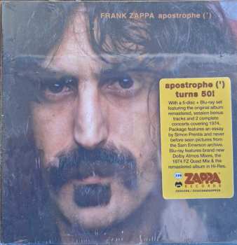 5CD/Dobozkészlet/Blu-ray Frank Zappa: Apostrophe (') DLX | LTD
