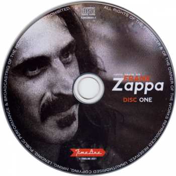 4CD/Dobozkészlet Frank Zappa: Capitol Theatre 1978