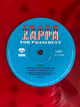 2LP Frank Zappa: Frank Zappa For President CLR | LTD