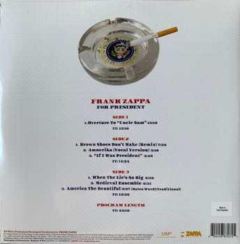2LP Frank Zappa: Frank Zappa For President CLR | LTD