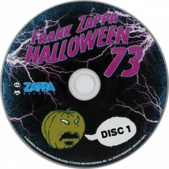 4CD/Dobozkészlet Frank Zappa: Halloween 73 DLX | LTD