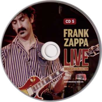 6CD Frank Zappa: Live Broadcast Collection