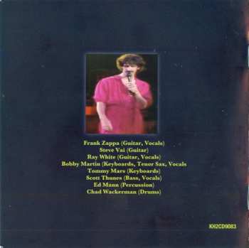 2CD Frank Zappa: Nasty Rats Live... Live At The Palladium New York 1981
