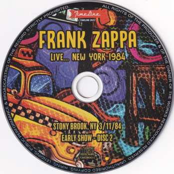 4CD/Dobozkészlet Frank Zappa: Live... New York 1984