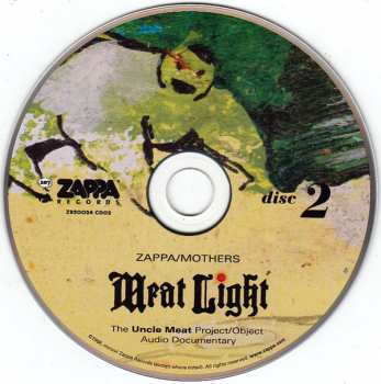 3CD Frank Zappa: Meat Light (The Uncle Meat Project/Object Audio Documentary)