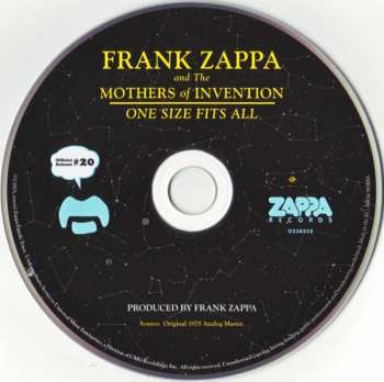 CD Frank Zappa: One Size Fits All