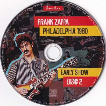 4CD/Dobozkészlet Frank Zappa: Philadelphia 1980