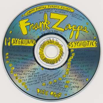 2CD Frank Zappa: Playground Psychotics