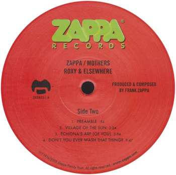 2LP Frank Zappa: Roxy & Elsewhere