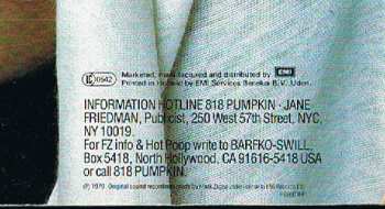 2LP Frank Zappa: Sheik Yerbouti