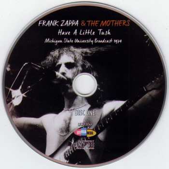 4CD/Dobozkészlet Frank Zappa: The Broadcast Archives