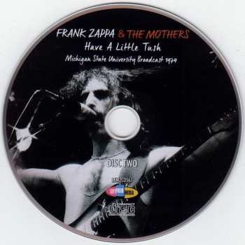 4CD/Dobozkészlet Frank Zappa: The Broadcast Archives