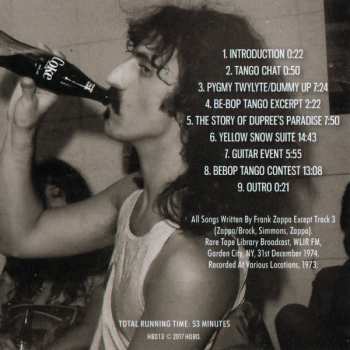4CD/Dobozkészlet Frank Zappa: The Broadcast Archives