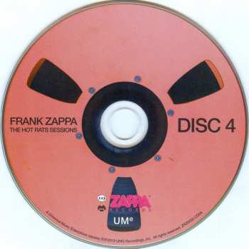 6CD/Dobozkészlet Frank Zappa: The Hot Rats Sessions DLX | LTD