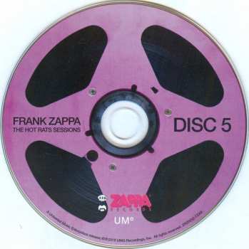 6CD/Dobozkészlet Frank Zappa: The Hot Rats Sessions DLX | LTD
