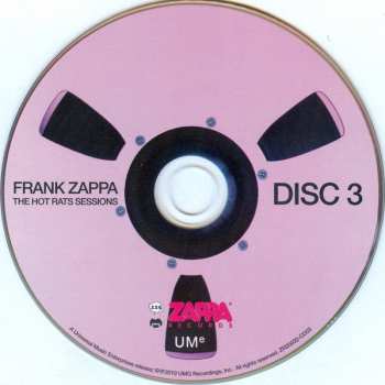 6CD/Dobozkészlet Frank Zappa: The Hot Rats Sessions DLX | LTD