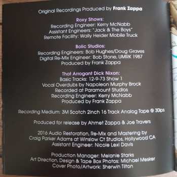 7CD/Dobozkészlet Frank Zappa: The Roxy Performances