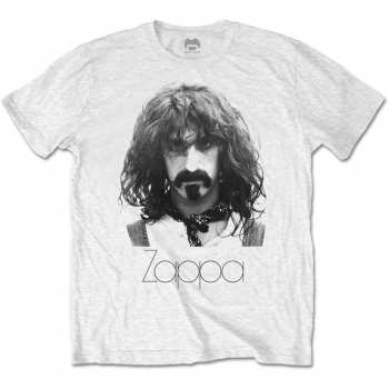 Merch Frank Zappa: Póló Thin Logo Frank Zappa Portrait 