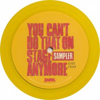2LP Frank Zappa: You Can't Do That On Stage Anymore (Sampler) CLR