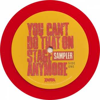 2LP Frank Zappa: You Can't Do That On Stage Anymore (Sampler) CLR