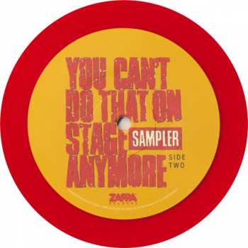 2LP Frank Zappa: You Can't Do That On Stage Anymore (Sampler) CLR
