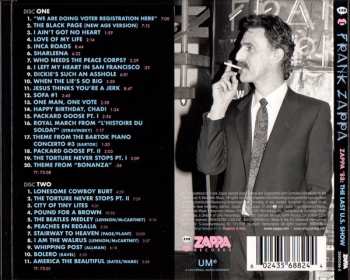2CD Frank Zappa: Zappa '88: The Last U.S. Show LTD | DIGI