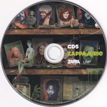 6CD/Dobozkészlet Frank Zappa: Zappa/Erie LTD