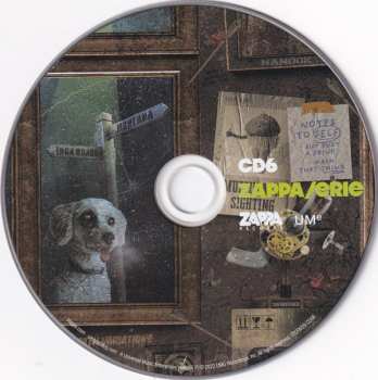 6CD/Dobozkészlet Frank Zappa: Zappa/Erie LTD