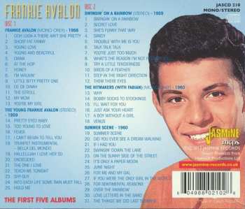 2CD Frankie Avalon: The First Five Albums