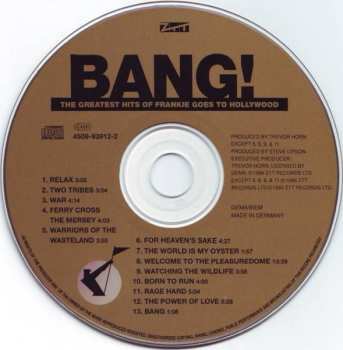 CD Frankie Goes To Hollywood: Bang: Greatest Hits Of Frankie Goes To Hollywood