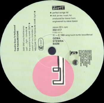 2LP Frankie Goes To Hollywood: Welcome To The Pleasuredome