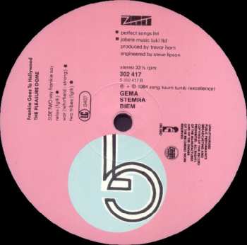 2LP Frankie Goes To Hollywood: Welcome To The Pleasuredome