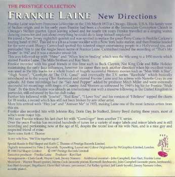 CD Frankie Laine: New Directions