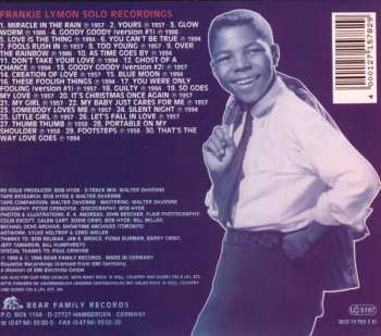5CD/Dobozkészlet Frankie Lymon & The Teenagers: Complete Recordings