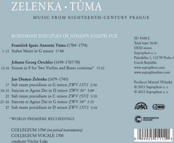 CD Jan Dismas Zelenka: Stabat Mater / Santus - Agnus Dei ZWV 34 & 36; 	Sub Tuum Præsidium ZWV 157