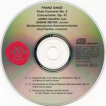 CD Sabine Meyer: Danzi