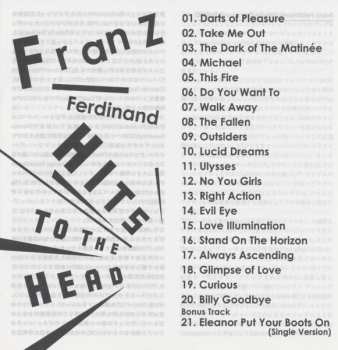 CD Franz Ferdinand: Hits To The Head