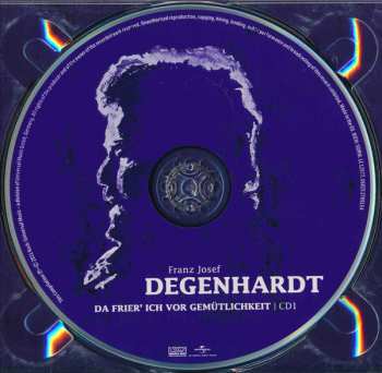 4CD Franz Josef Degenhardt: Gehen Unsere Träume Durch Mein Lied - Ausgewählte Lieder 1963 - 2008 DIGI