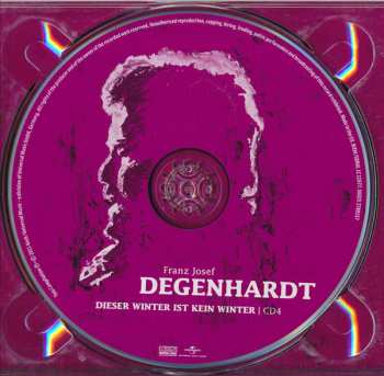 4CD Franz Josef Degenhardt: Gehen Unsere Träume Durch Mein Lied - Ausgewählte Lieder 1963 - 2008 DIGI