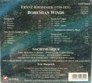 CD František Vincenc Kramář - Krommer: Bohemian Winds (Music Of Franz Krommer)