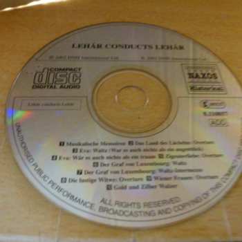 CD Franz Lehár: Lehár Conducts Lehár