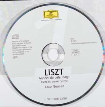 3CD/Dobozkészlet Franz Liszt: Années De Pèlerinage - Complete Recording